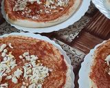 عکس مرحله 1 از دستور پیتزا با گوشت چرخ کرده🍕