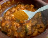 A picture of step 6 of Pepper chicken.