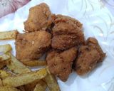 A picture of step 8 of Chicken pops.