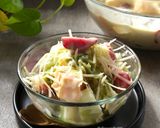 Foto langkah ke 4 dari resep Salad Buah Matcha (1262).