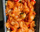 Zöldségmixes vajban sült tepsis csirke recept fázis 5 fotója