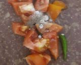 A picture of step 1 of Tamatar chutney.