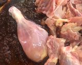 A picture of step 6 of Nagpur style Sauji chicken curry.