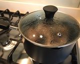 A picture of step 1 of Cassia seed black tea.