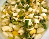 Une image de l'étape 2 de Asperges gratinées.