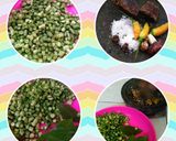 Foto langkah ke 1 dari resep Pencok kacang panjang.