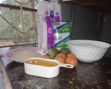 A picture of step 1 of Lemon cake #cakers#team contest.