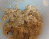 A picture of step 1 of Kuttu and water chestnut malpua.