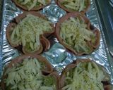 A picture of step 4 of Ham Cups with Filling.
