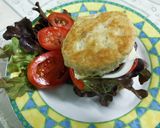 A picture of step 5 of Chicken Oatmeal Burger.