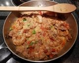 A picture of step 8 of Shrimp & Grit Cakes (Kentucky Bourbon Butter Sauce).