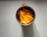 A picture of step 1 of Creamy Mango Ice cream.