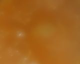 A picture of step 3 of Miyan taushe (groundnut soup).