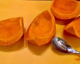Une image de l'étape 1 de Purée de potimarron parfumée à la noix de muscade.