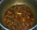 A picture of step 9 of Spicy Mutton.
