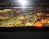 Foto del paso 2 de la receta: Filet de merluza en milanesa con verduras al horno