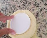 Une image de l'étape 3 de Galettes salées à la semoule fine.