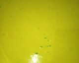 A picture of step 5 of Steamed Khaman Dhokla.