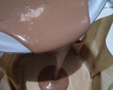 Foto langkah ke 4 dari resep Mochi Cake Coklat Lumer (1 Telur).
