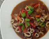 Foto langkah ke 6 dari resep Cumi saus pedas.