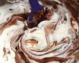 A picture of step 3 of Chocolate frozen dessert.