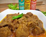 A picture of step 5 of Special Bhuna Gosht.