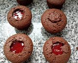 Foto del paso 6 de la receta: Muffin de chocolate, relleno 🍓 🧁