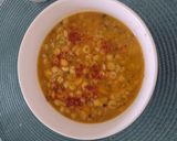 Foto del paso 5 de la receta: Garbanzos con mote en olla a presión