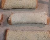 Foto del paso 4 de la receta: Pan francés relleno de nutela y plátano
