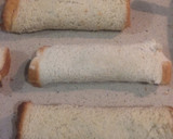 Foto del paso 4 de la receta: Pan francés relleno de nutela y plátano