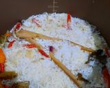 Foto langkah ke 4 dari resep Nasi liwet magicom (santan).