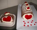 Foto del paso 15 de la receta: Pionono de chocolate con corazón de gelatina