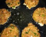A picture of step 8 of Chicken burger petties.