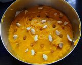 A picture of step 3 of Eggless Mango Cake baked in Cooker.