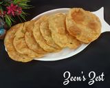 A picture of step 3 of Spring Onion Pooris.