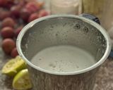 A picture of step 3 of Lichu Lonka Sherbet (Lychee Mirchi Sherbet).