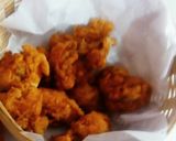 A picture of step 1 of Buttermilk fried Chicken.