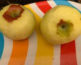 A picture of step 1 of Apple Donuts.
