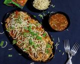 A picture of step 13 of Tripal schezwan rice.