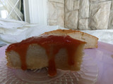 Torta de arroz con jalea de membrillo (sin harina)
