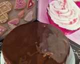 Une image de l'étape 12 de Entremets trois chocolats croustillant praliné.