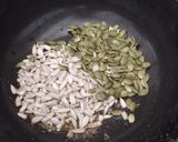 A picture of step 2 of Pumpkin seeds snack.