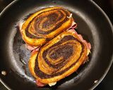 A picture of step 4 of Nan's Reuben Sandwich.