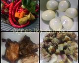 Foto langkah ke 1 dari resep Ikan Pari Asap Kuah Santan.