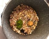 A picture of step 3 of Parwal Butter Masala.