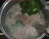 A picture of step 10 of Soup e jo (cream of barley soup).
