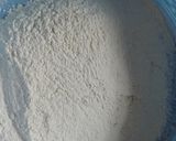 A picture of step 1 of Namak paray.
