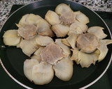 Foto del paso 4 de la receta: Alcachofas a la plancha con salsa de romesco