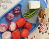 A picture of step 1 of Paneer Butter Masala.