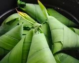 Foto langkah ke 3 dari resep Lupis Daun Pandan.